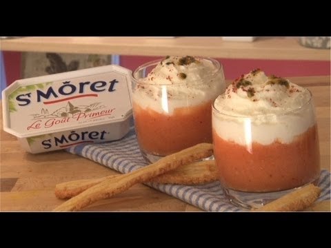 Gaspacho de tomates, fruits de la passion et St Môret - 750 Grammes