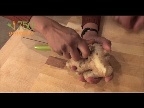Comment éplucher du gingembre ? - 750 Grammes
