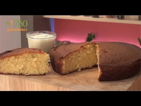 Recette de gâteau au yaourt sans levure - 750 Grammes