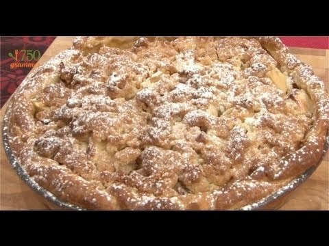 Recette de Tarte crumble aux pommes - 750 Grammes