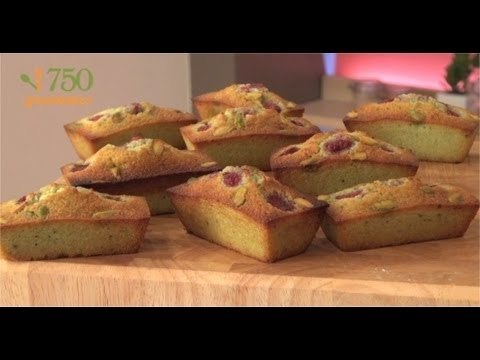 Financiers aux pistaches et aux framboises - 750 Grammes