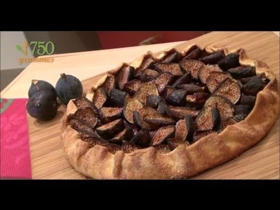 Recette de Tarte rustique aux figues - 750 Grammes