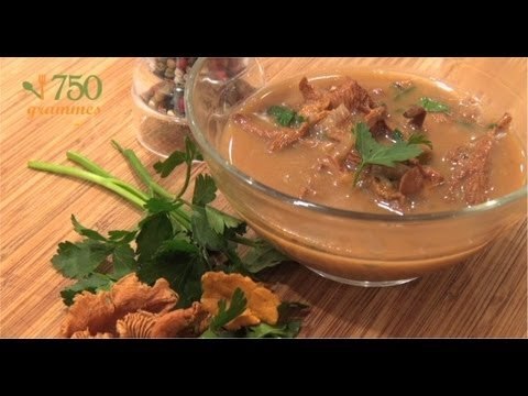 Recette de Sauce aux girolles - 750 Grammes