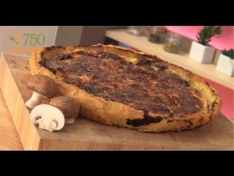 Recette de Quiche au jambon - 750 Grammes
