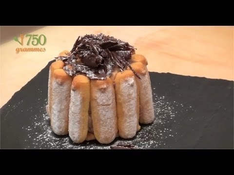 Charlotte poires chocolat - 750 Grammes