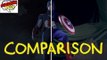 Iron Man, Thor & Captain America Fight from The Avengers - Homemade Side by Side Comparison