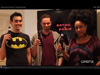 Schmoes Know Plays Batman & Robin Drinking Game - Movie Buzz