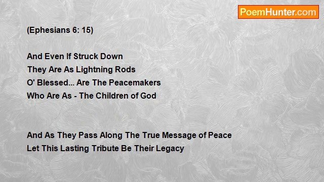 MoonBee Canady - Blessed Are The Peacemakers...