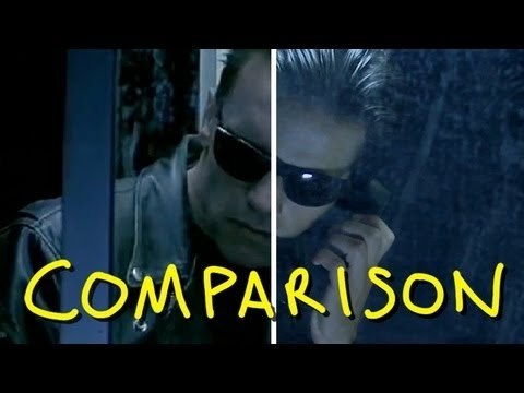 Terminator 2 - Your Foster Parents Are Dead - Homemade T2 Judgment Day (Comparison)