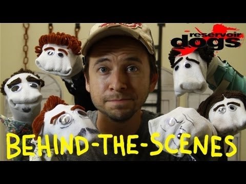 Reservoir Dogs - Why Am I Mr. Pink? - Homemade with Sock Puppets (behind the scenes)
