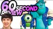 Monsters University - 60 Second Movie Review (Give or Take)