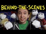 One Direction 1D3D Movie Trailer - Homemade with Sock Puppets (Behind The Scenes)