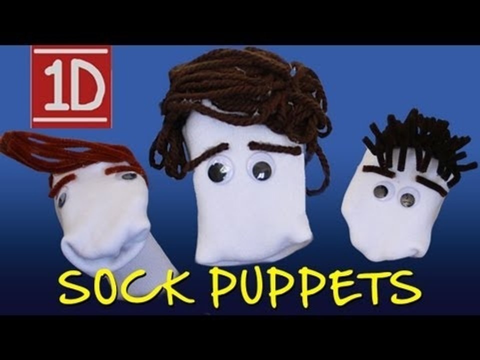 One Direction 1D3D Movie Trailer - Homemade with Sock Puppets