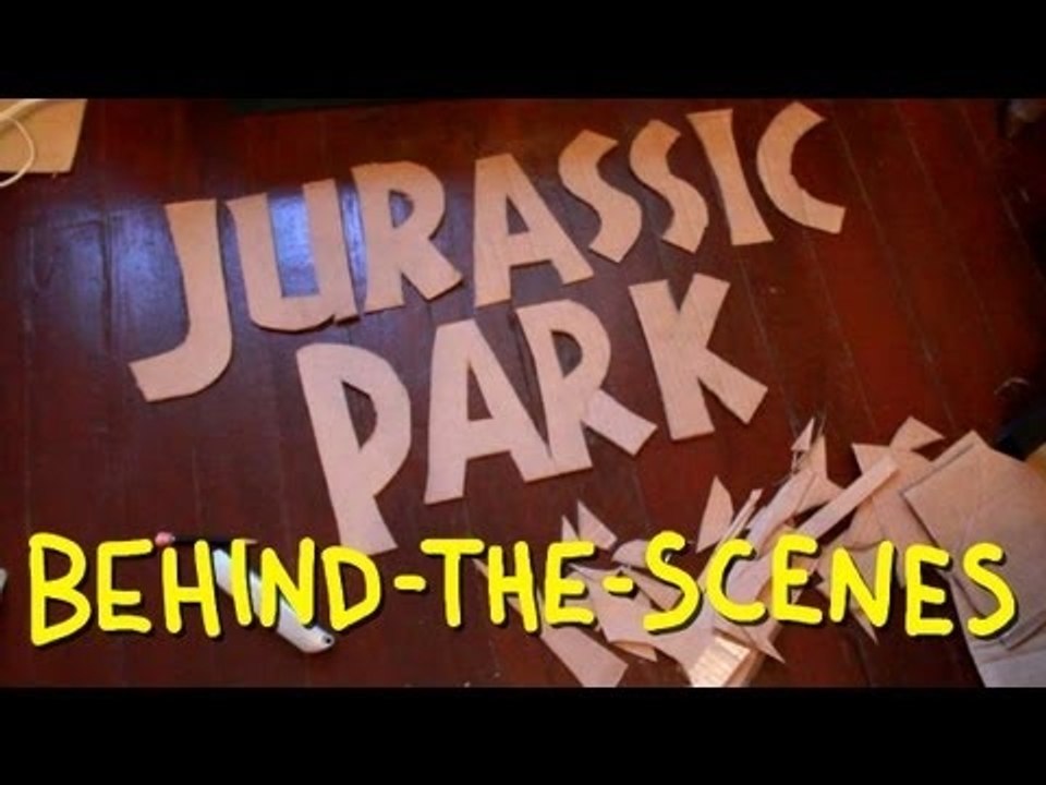 Jurassic Park "Chaos Theory" with Jeff Goldblum - Homemade Behind The Scenes