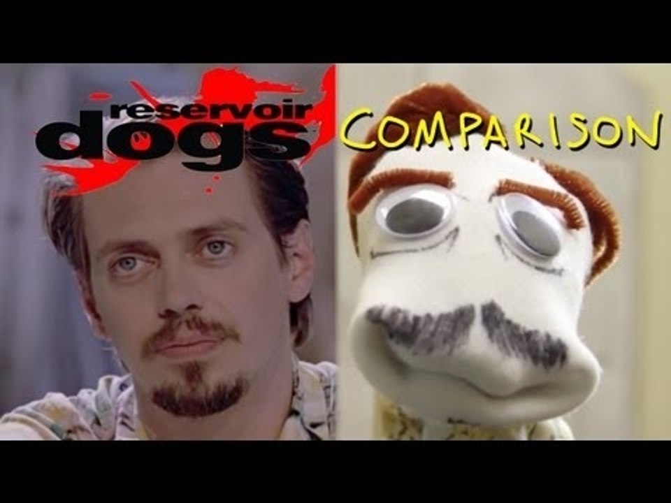 Reservoir Dogs - "Why Am I Mr. Pink?" - Homemade with Sock Puppets (comparison)