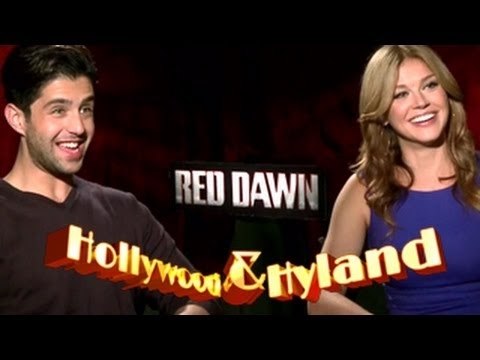 Red Dawn - Adrianne Palicki and Josh Peck Interview 2012 - Take It or Leave It