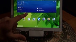 How To View About Device - Samsung Galaxy Tab Pro