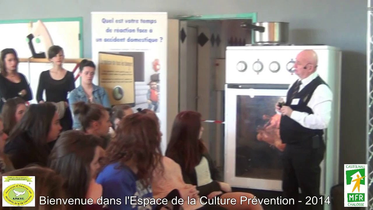 APAVC-CFIA et MFR Castelneau Chalosse 2014 - les dangers du quotidien expliqués aux plus jeunes