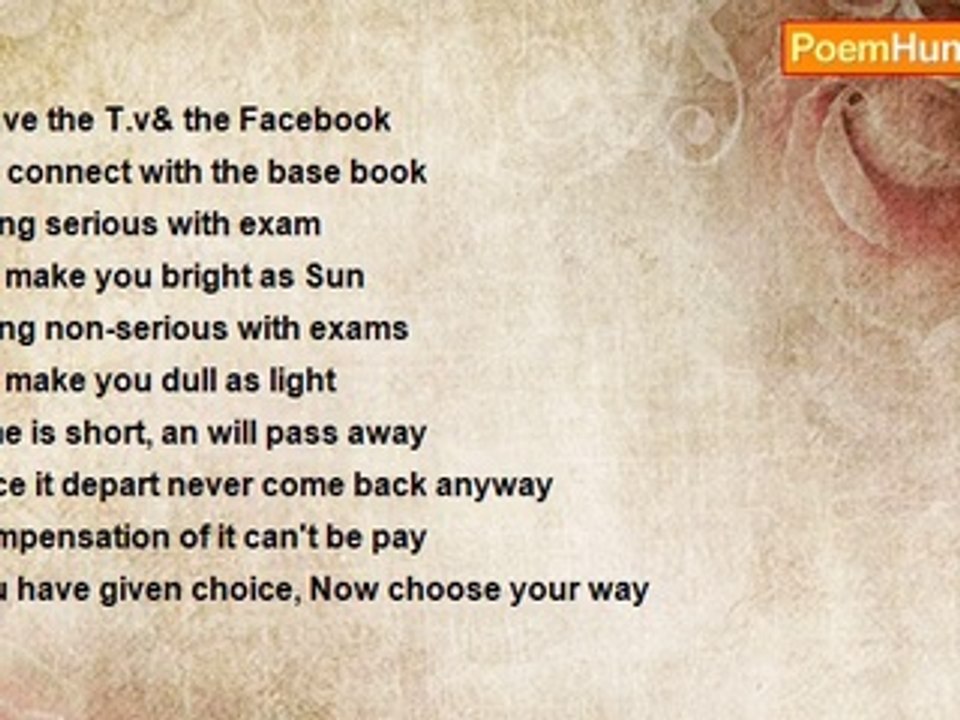 Fatima Obaid - Exam Week