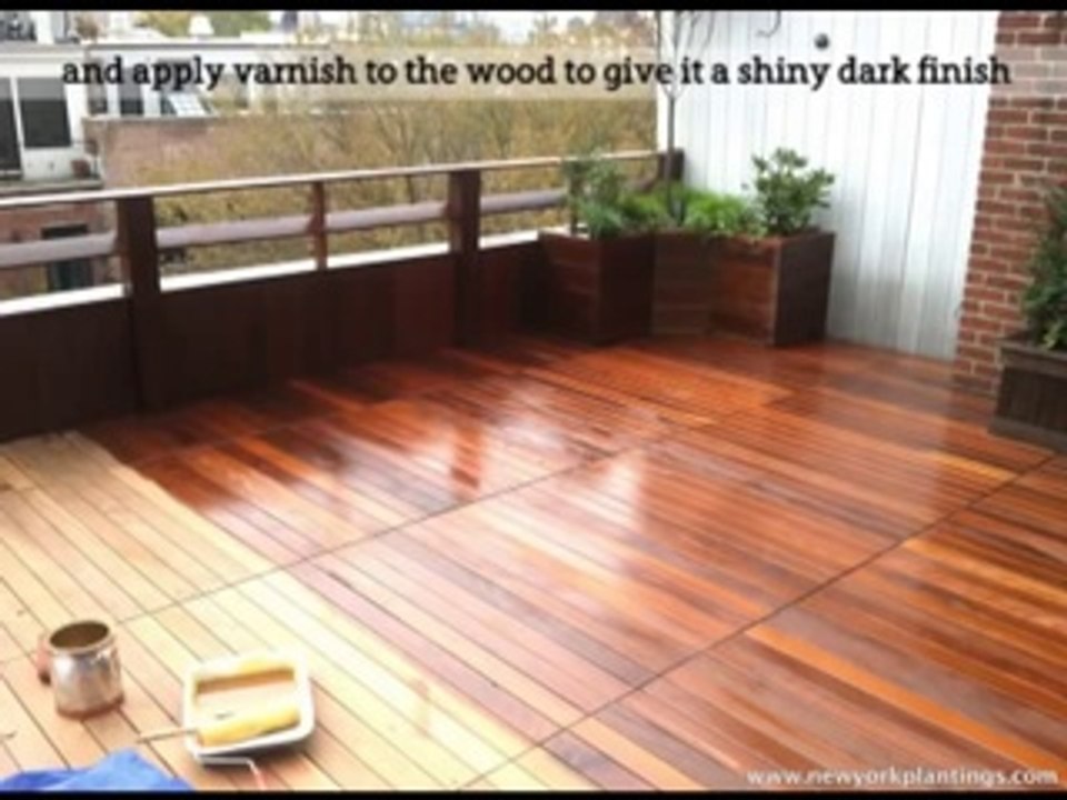 New York Plantings' Roof Deck Renovation using Ipe Hardwood in Chelsea, Manhattan, New York (1)