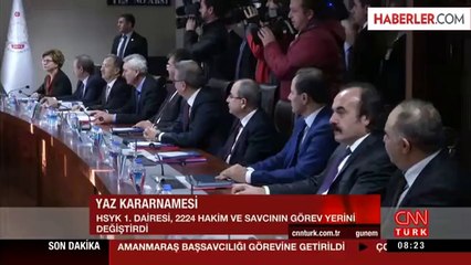 2 Bin 224 Hakim ve Savcının Görev Yeri Değişti