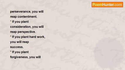 Goodenough Sakhile Dlamini - What You Plant Is What You Reap