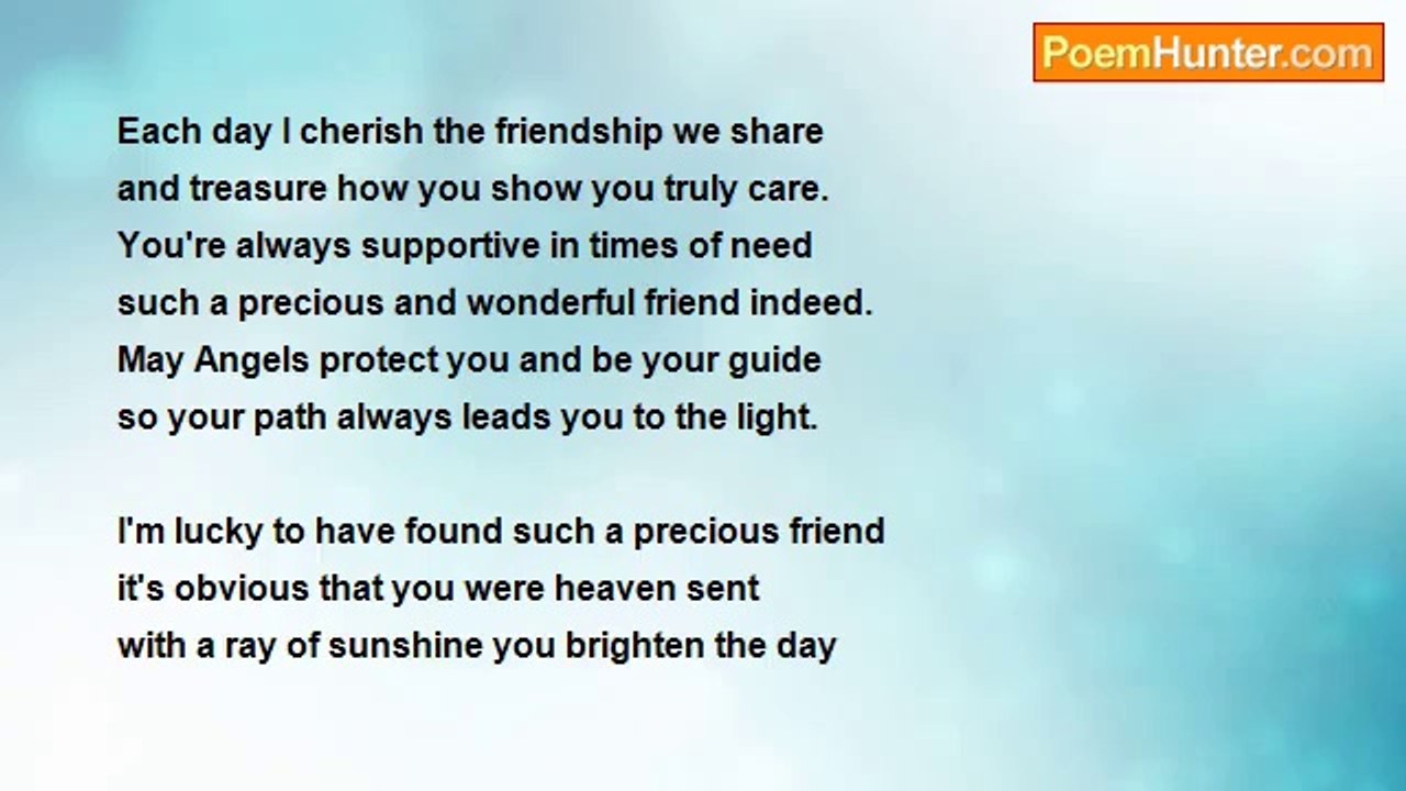 Monica Partridge - My cherished Friend