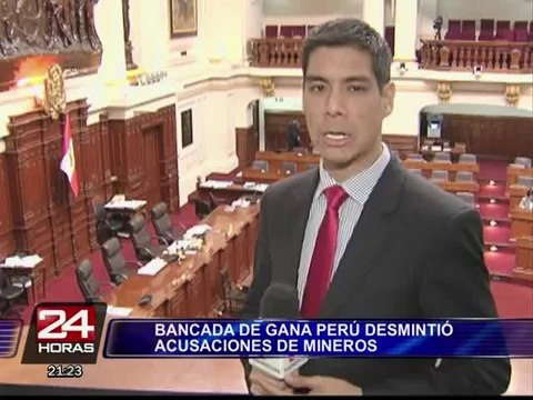 Mineros ratifican apoyo de 49 mil dólares a campaña de Ollanta Humala