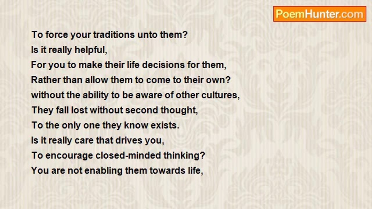 Rowan Welch - When Tradition; When Not Tradition