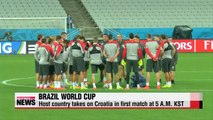 Brazil World Cup nears first kick off