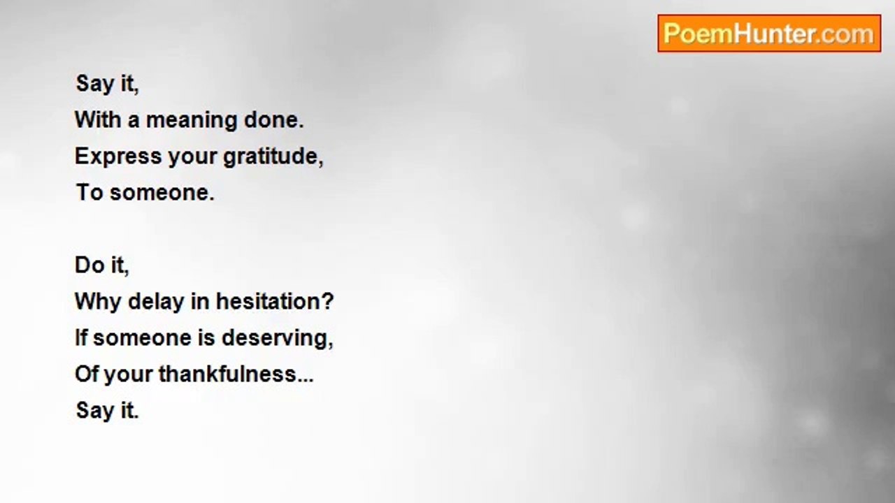 Lawrence S. Pertillar - Express Your Gratitude