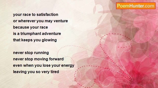 Allen Steble - Never stop running!