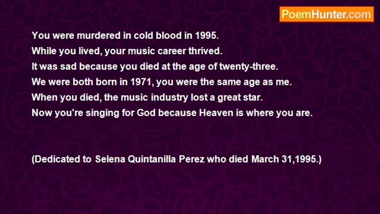 Randy Johnson - Selena