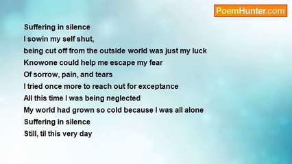 Rosa Williams - Suffering in Silence