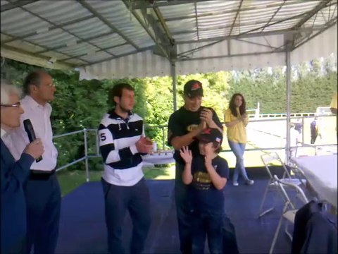 Tournoi de foot ES Compiègne- Discours de Mr Bertrand Brassens Conseiller Général de l' Oise