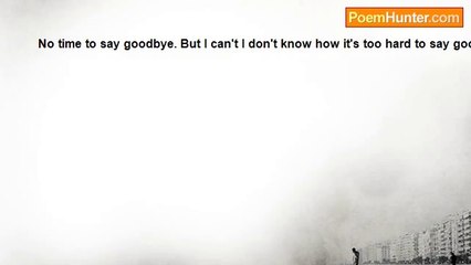 Susie Sunshine - No time to say goodbye