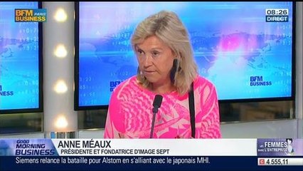 "Les femmes peuvent apporter beaucoup de choses en plus dans l'entreprise", Anne Méaux, dans GMB – 12/06