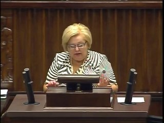Poseł Maria Nowak - Wystąpienie z dnia 05 czerwca 2014 roku.