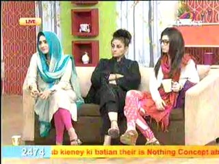 Dr Moiz Hussain on Express Entertainment 11 June 2014 Part  (4)