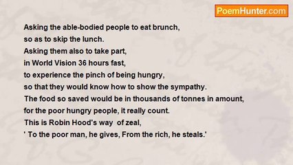 U Win Kyi - Food (Food Crises Solved By Robin Hood's Way)