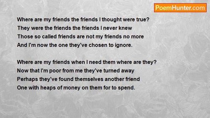 Francis Duggan - Where Are My Friends