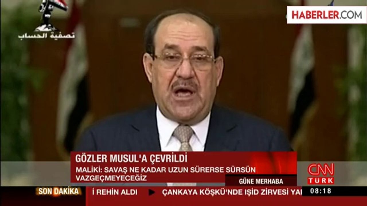 Maliki ABD'nin IŞİD'i Havadan Vurmasını İstedi