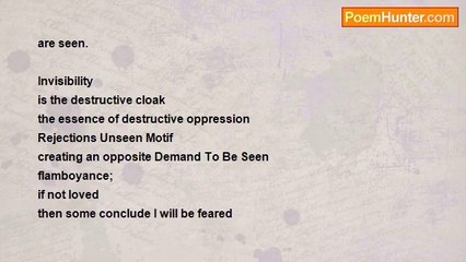 Lonnie Hicks - Invisibility