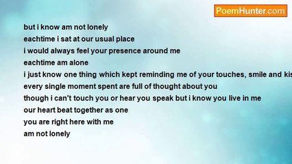 sunshine onyii - alone but not lonely