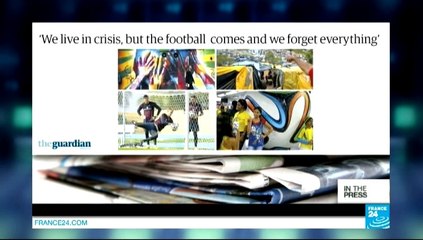 IN THE WORLD PAPERS - 'We live in crisis, but the football comes and we forget everything!'