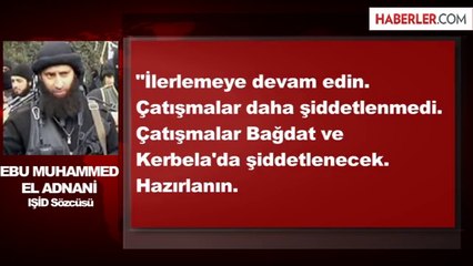 IŞİD: Çatışmalar Bağdat'ta Şiddetlenecek, Hazırlanın