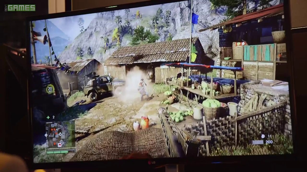 Far Cry 4 E3 2014 GAMEPLAY and HANDS-ON! Weaponized Elephant Co-Op Madness! - Rev3Games