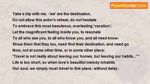 Maurice Harris - Travel Is Not Really About Leaving Our Homes, But Leaving Our Habits