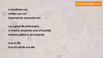 Terence George Craddock (Spectral Images and Images Of Light) - A Life Philosophy