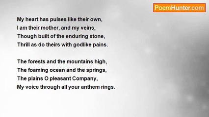 William Ellery Channing - Hymn Of The Earth